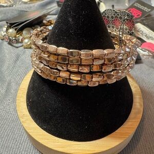 Paparazzi Shimmering Gold Bracelet